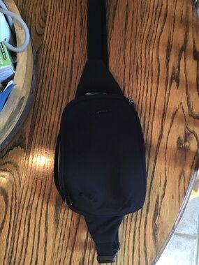 Travelon Black Sling Belt Bag